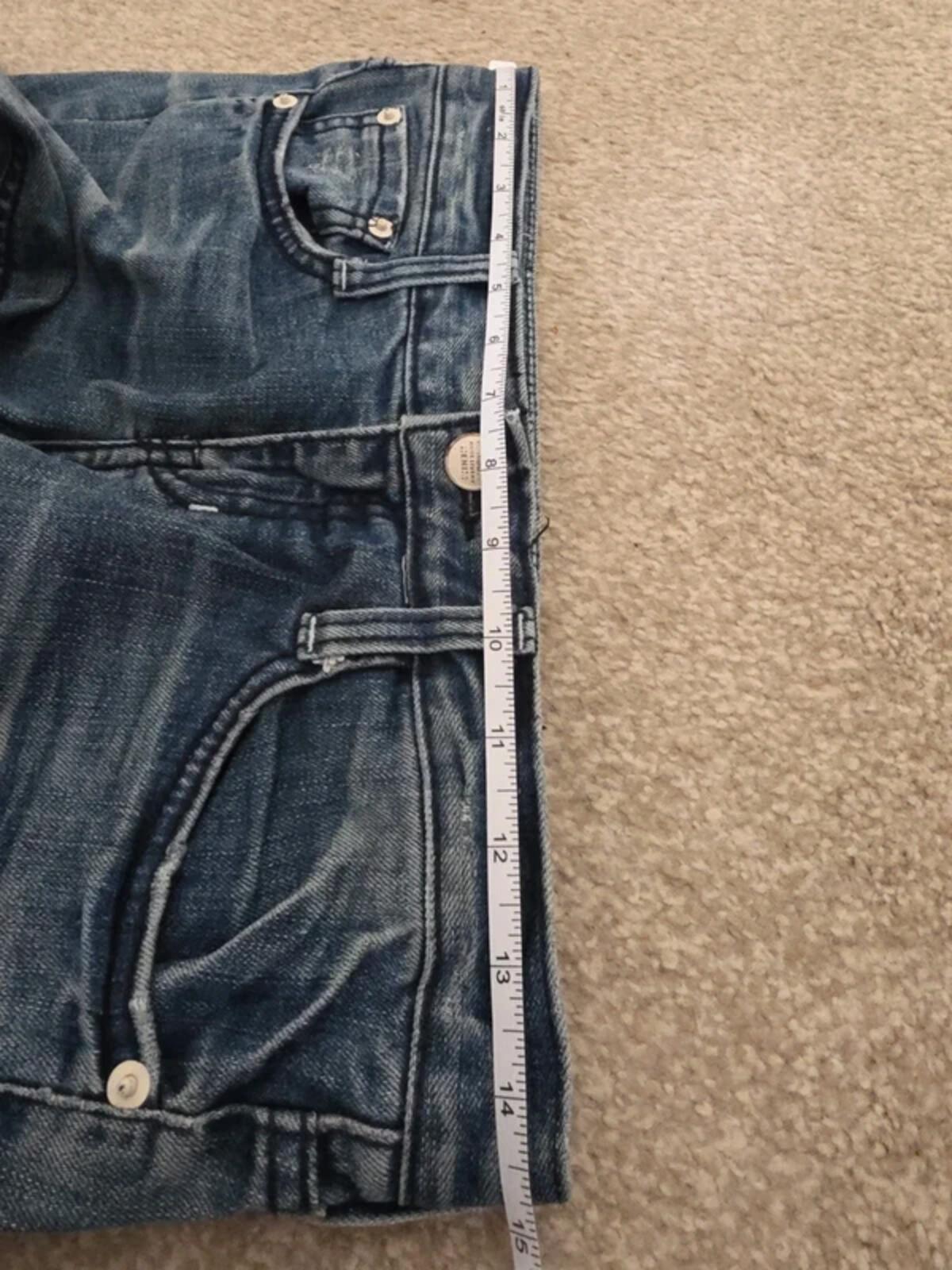 Vintage Y2K 3room+s Ultra Low Rise Skinny Jeans UK Size 6