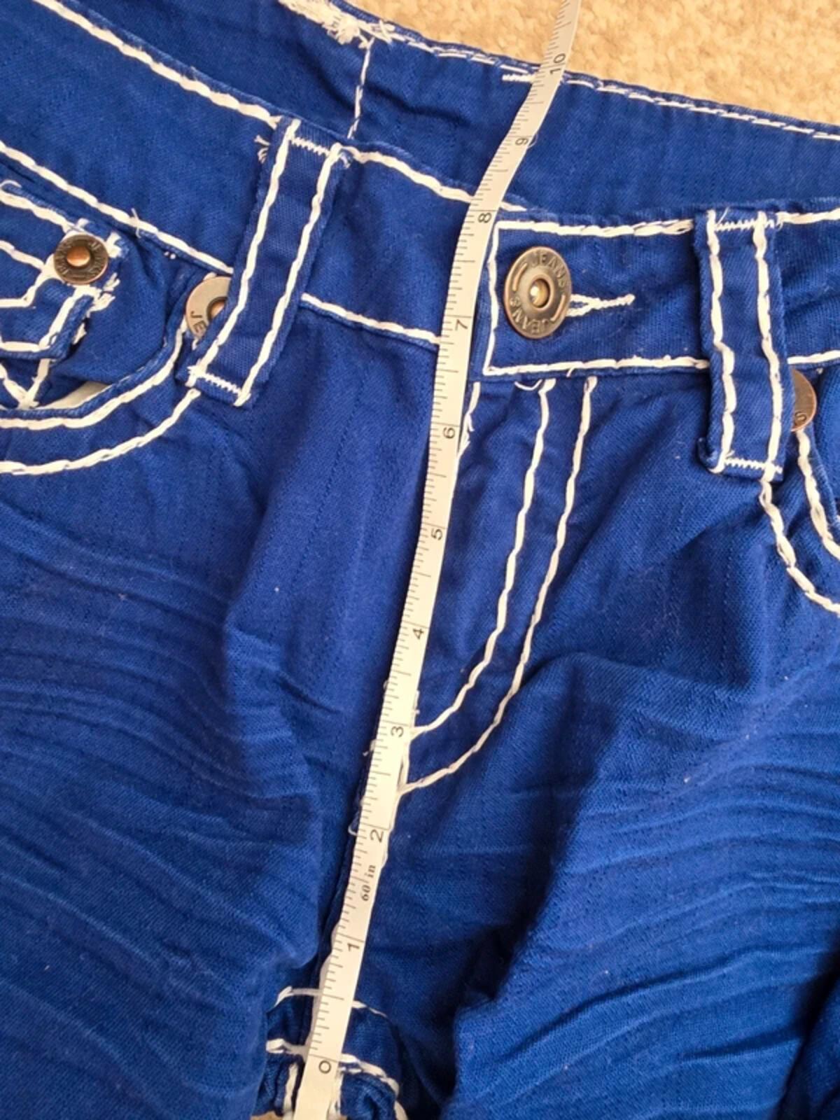 Fashion Denim Low Rise Slim Vintage Y2K Jeans UK Size 8