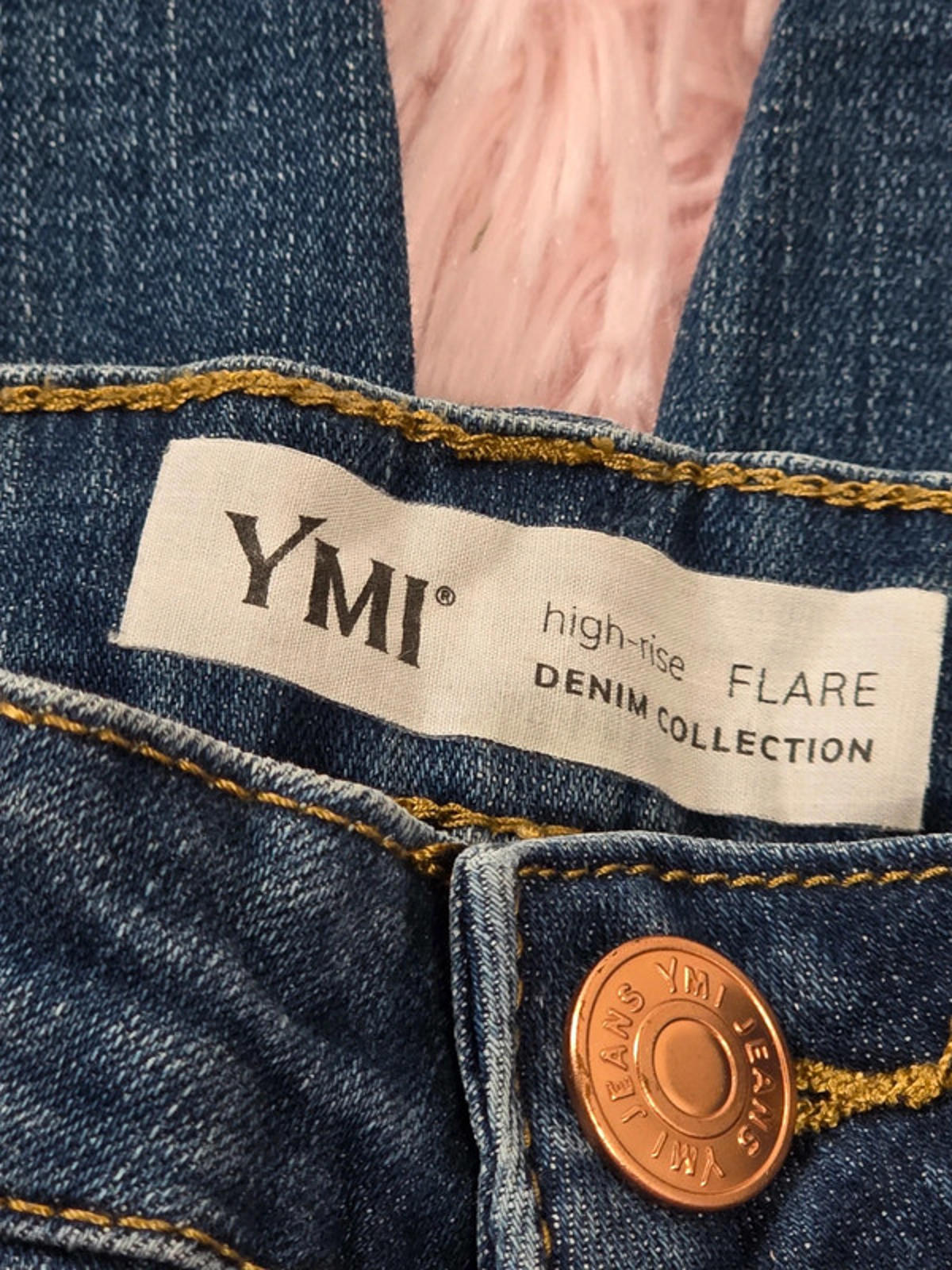 Vintage Y2K YMI High Rise Flare Jeans UK size 8