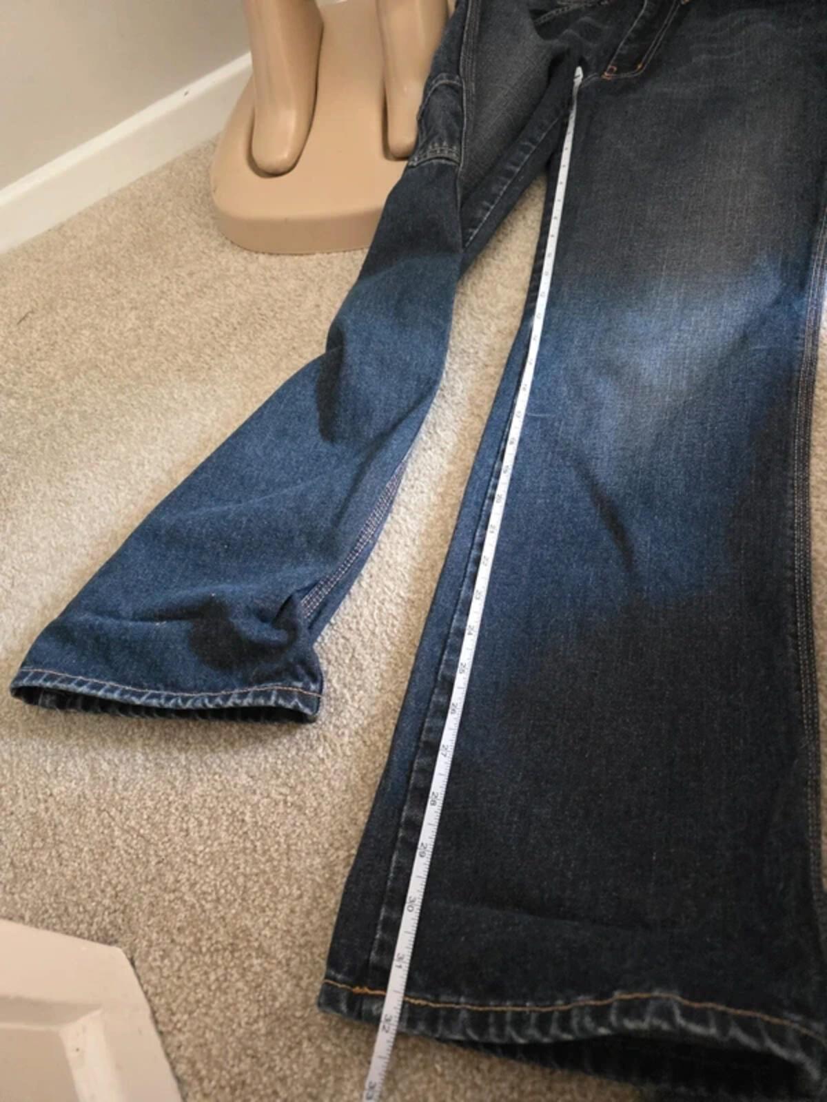 Diesel Mid Rise Baggy Vintage Y2K Jeans UK Size 8