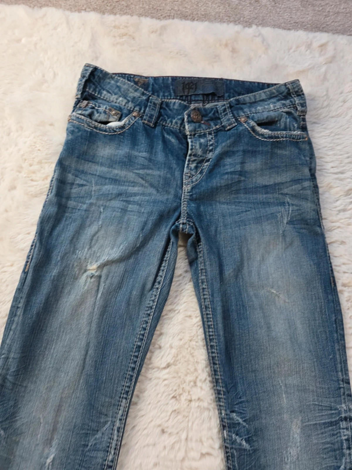 Vintage Y2K 1921 Straight Mid Rise Jeans UK Size 10