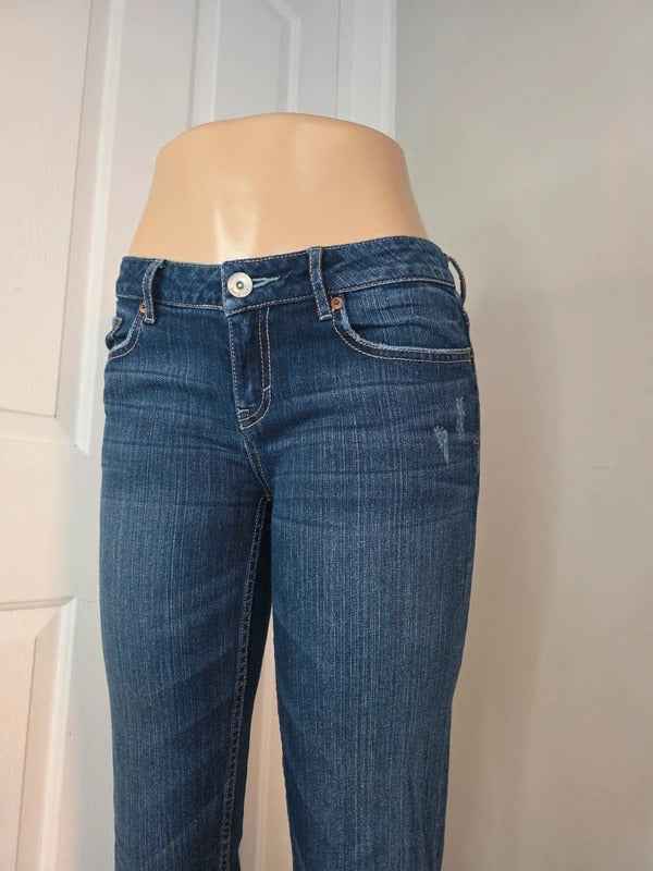 Aeropostale Low Rise Straight Vintage Y2K Jeans UK Size 8