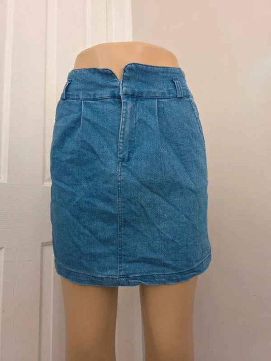 Japanese Denim Mini Skirt UK Size 8