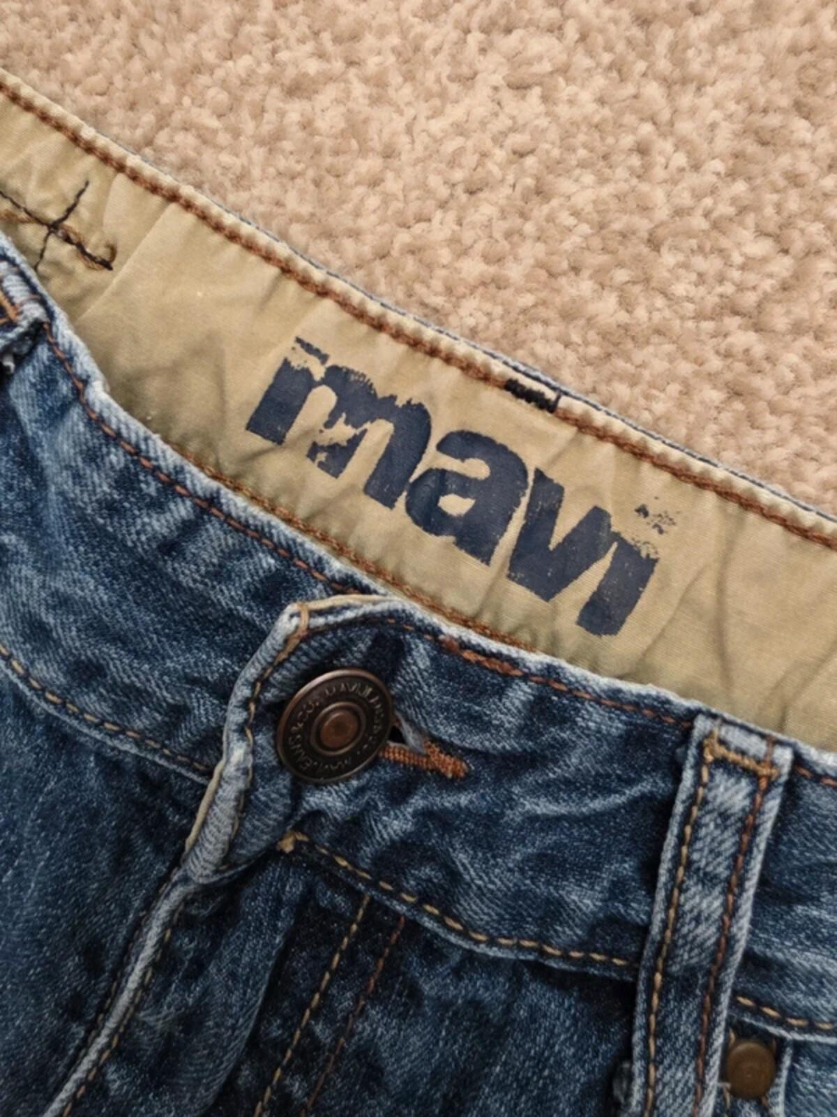 Mavi Mid Rise Loose Bootcut Vintage Y2K Jeans UK Size 10