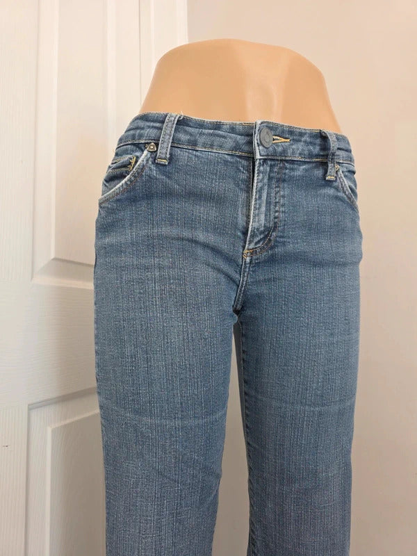 KUT from the Kloth Mid Rise Bootcut Vintage Y2K Jeans UK Size 10