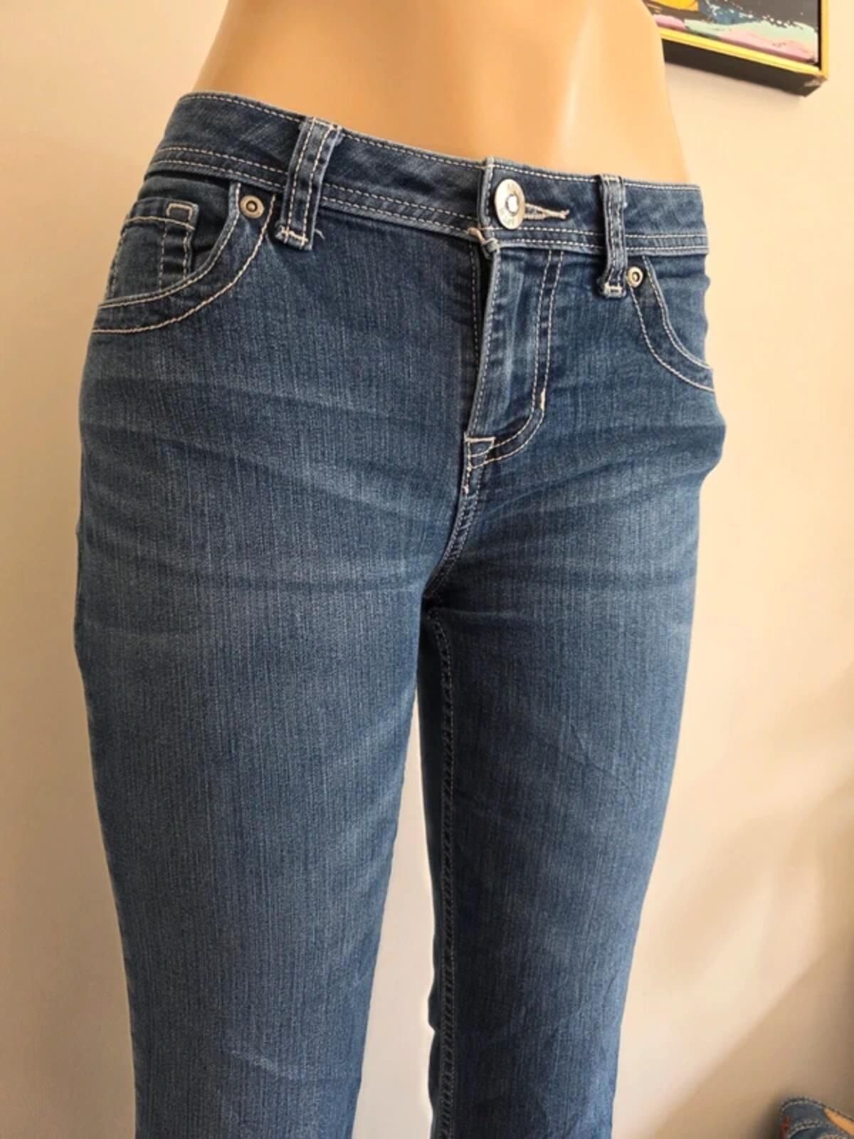 APT.9 Mid Rise Bootcut Bling Jeans UK Size 10