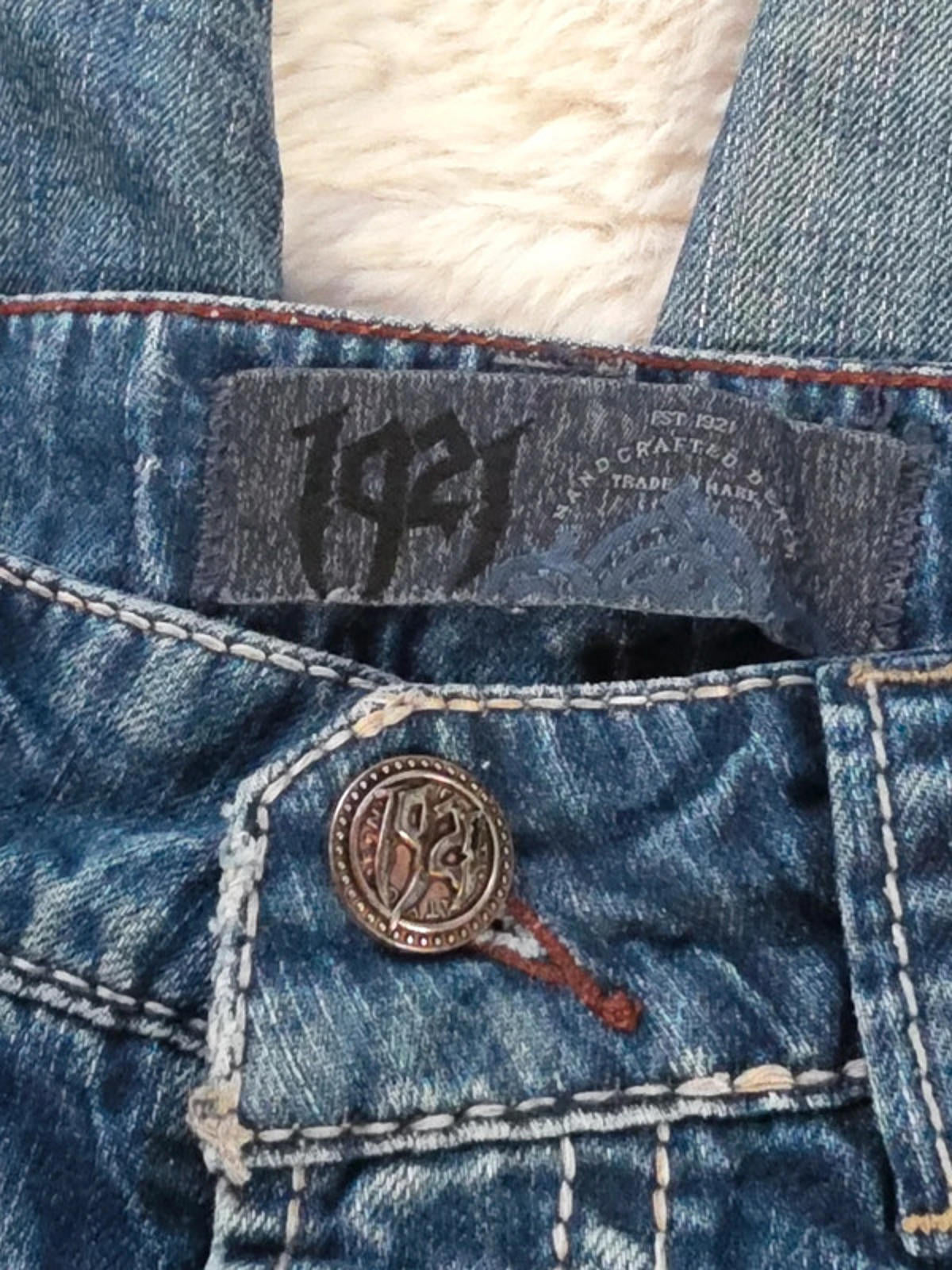 Vintage Y2K 1921 Straight Mid Rise Jeans UK Size 10
