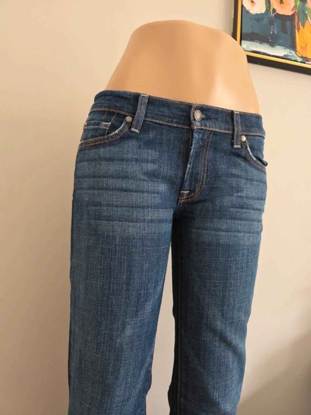 DPD Low Rise Bootcut Vintage Y2K Jeans UK Size 10 Tall