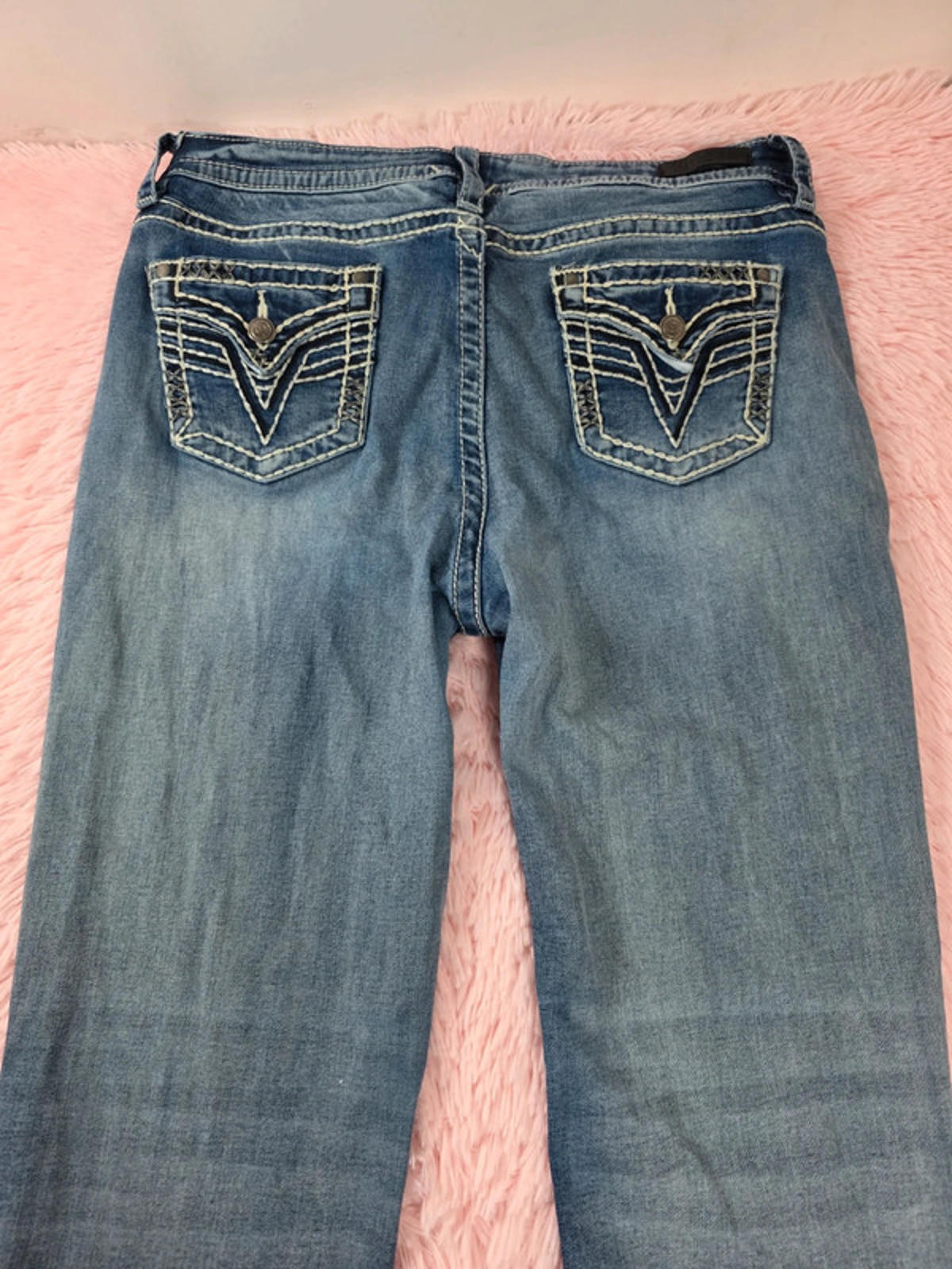 Vintage Y2K Vigoss Mid Rise Slim Boot Jeans UK Size 18 Tall