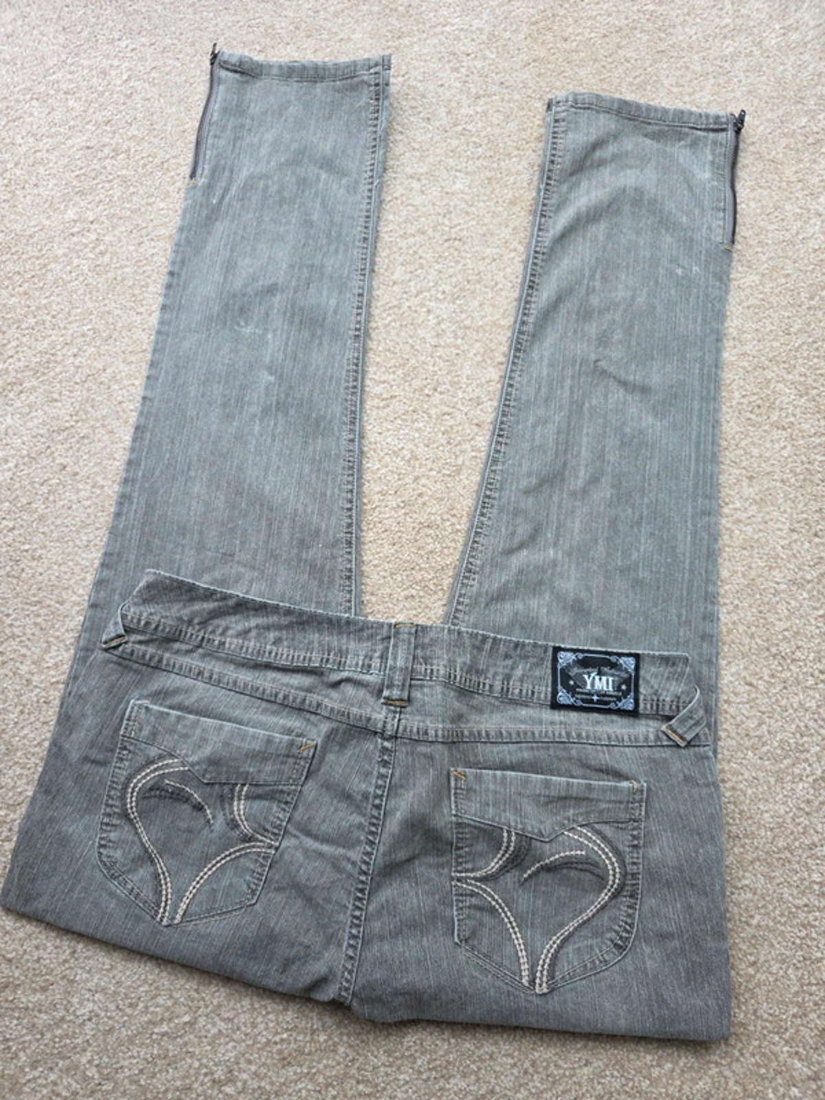 Vintage Y2K YMI Mid Rise Straight Leg Jeans UK Size 16