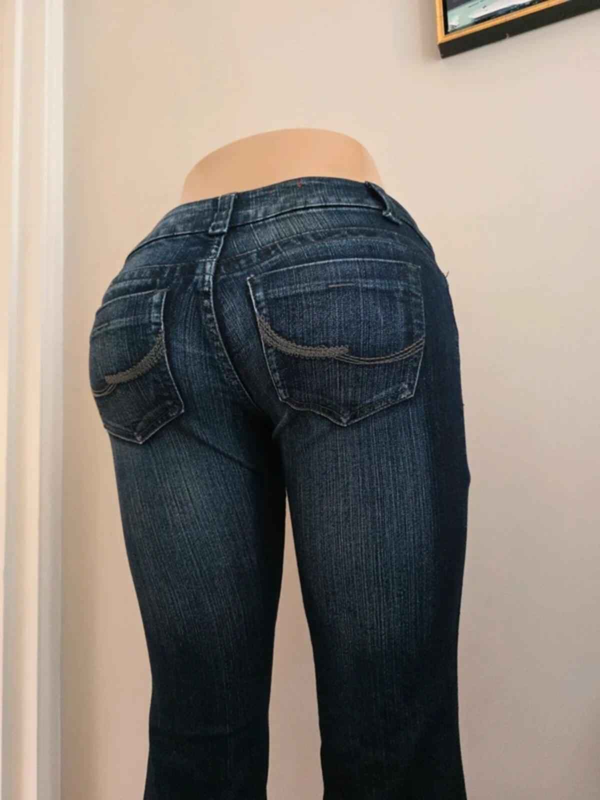 Vintage Y2K Bongo Low Rise Bootcut Jeans UK Size 4