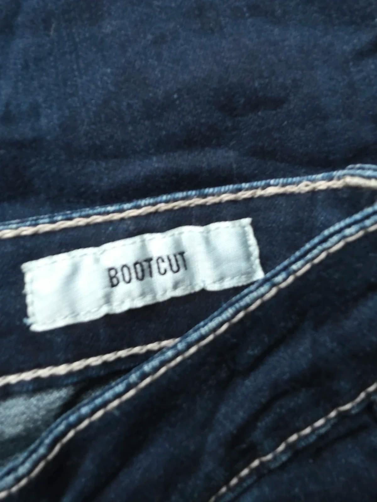 Vintage Y2K Daytrip Ultra Low Rise Bootcut Jeans UK Size 8 Petite
