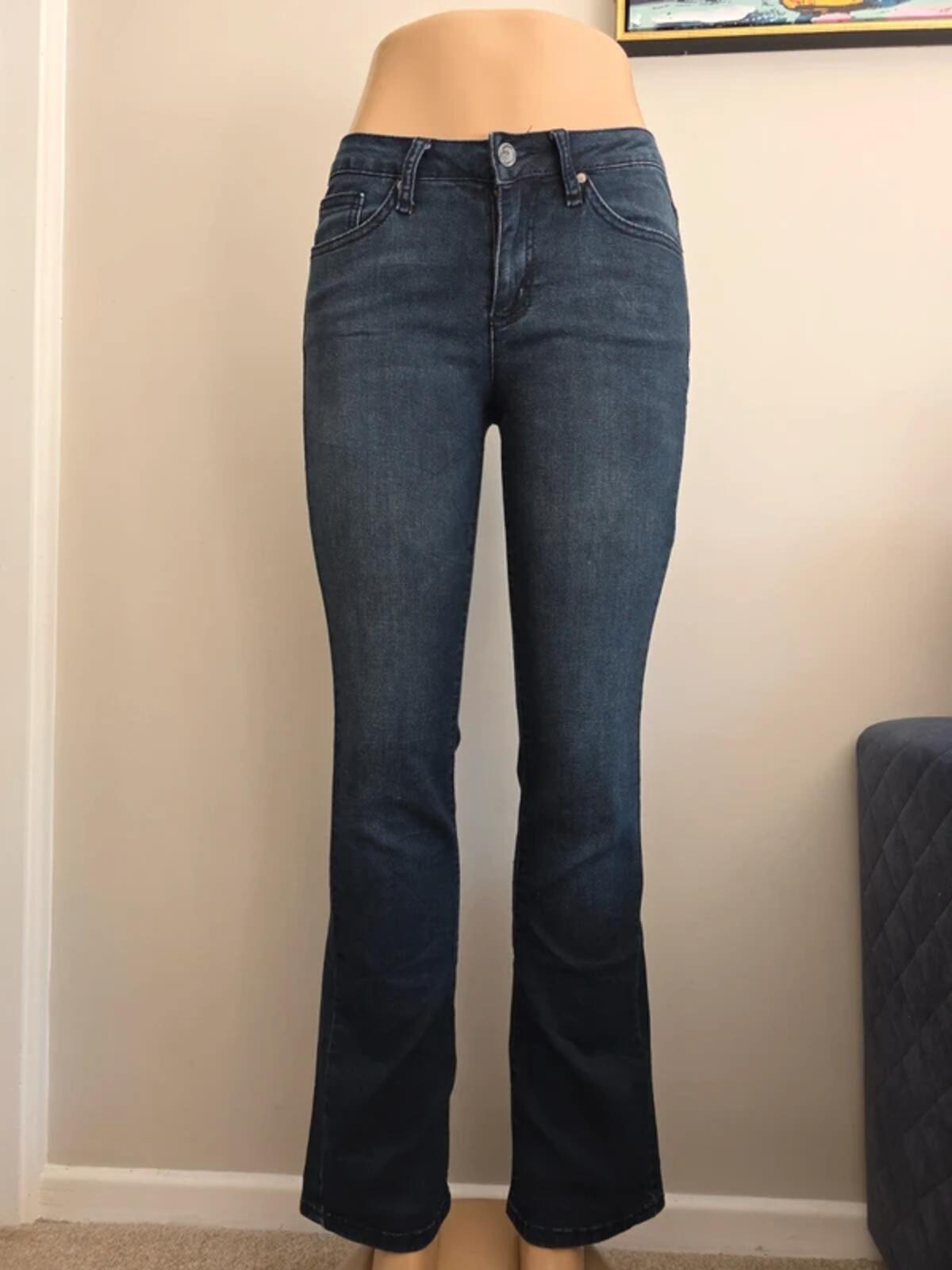 Earl Slim Boot Mid Rise Vintage Y2K Jeans UK Size 8
