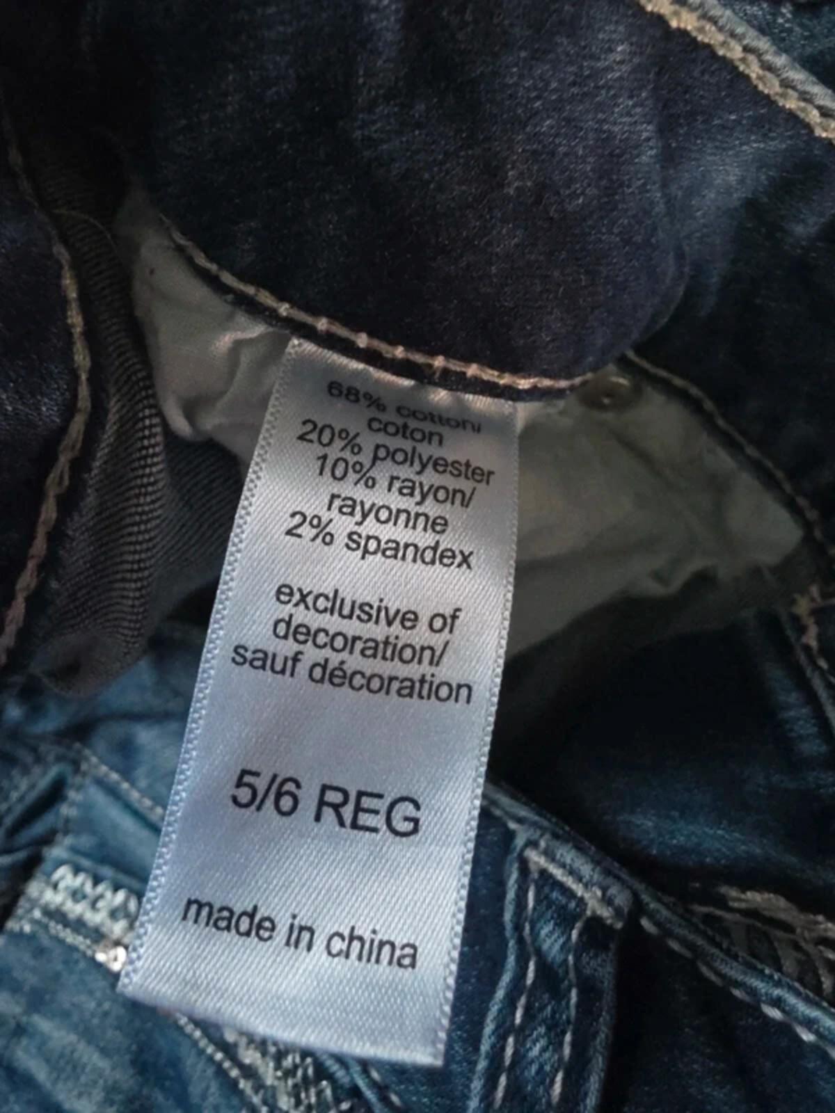 Maurices Mid Rise Bootcut Jeans UK Size 6/8 Vintage Y2K