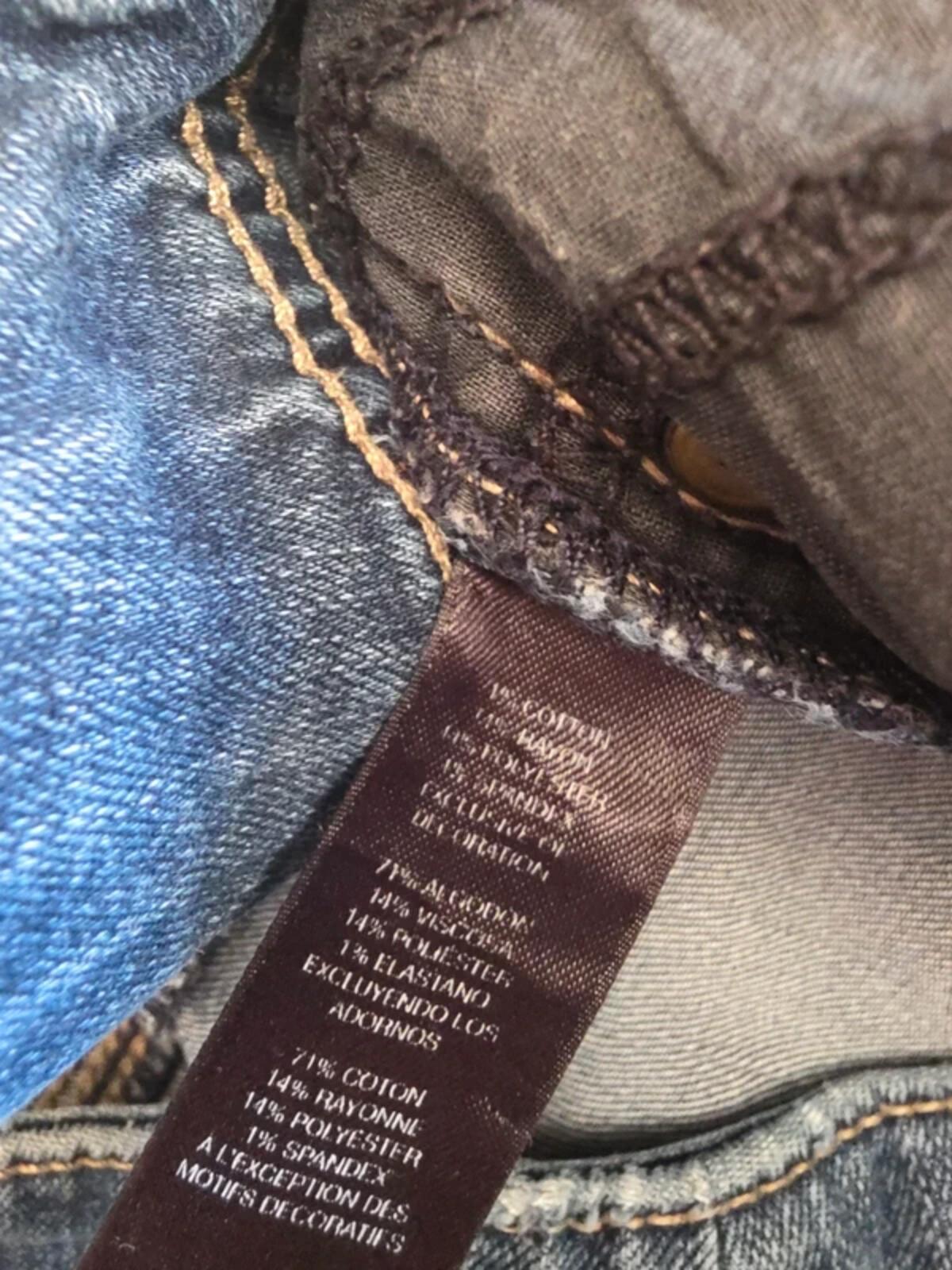 Chico's Mid Rise Skinny Jeans UK Size 14 Petite