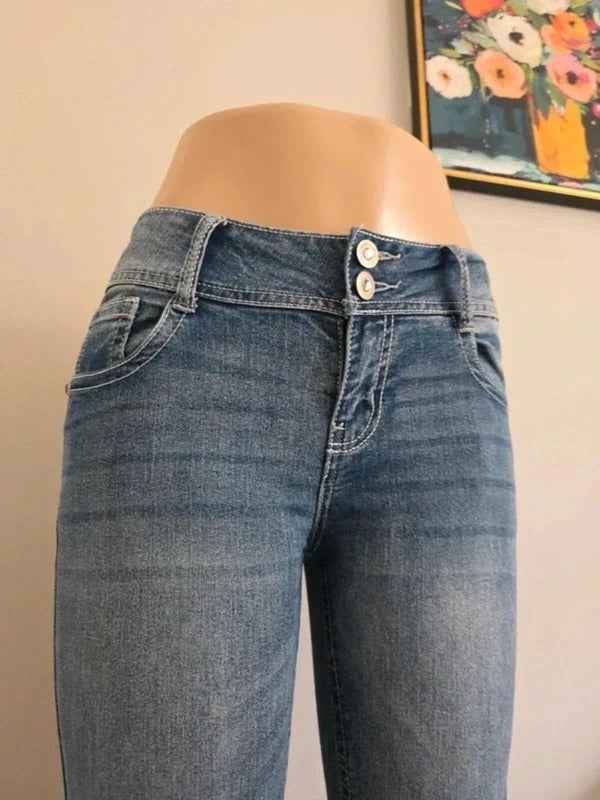 Wallflower Mid Rise Bootcut Vintage Y2K Jeans UK Size 10 Petite