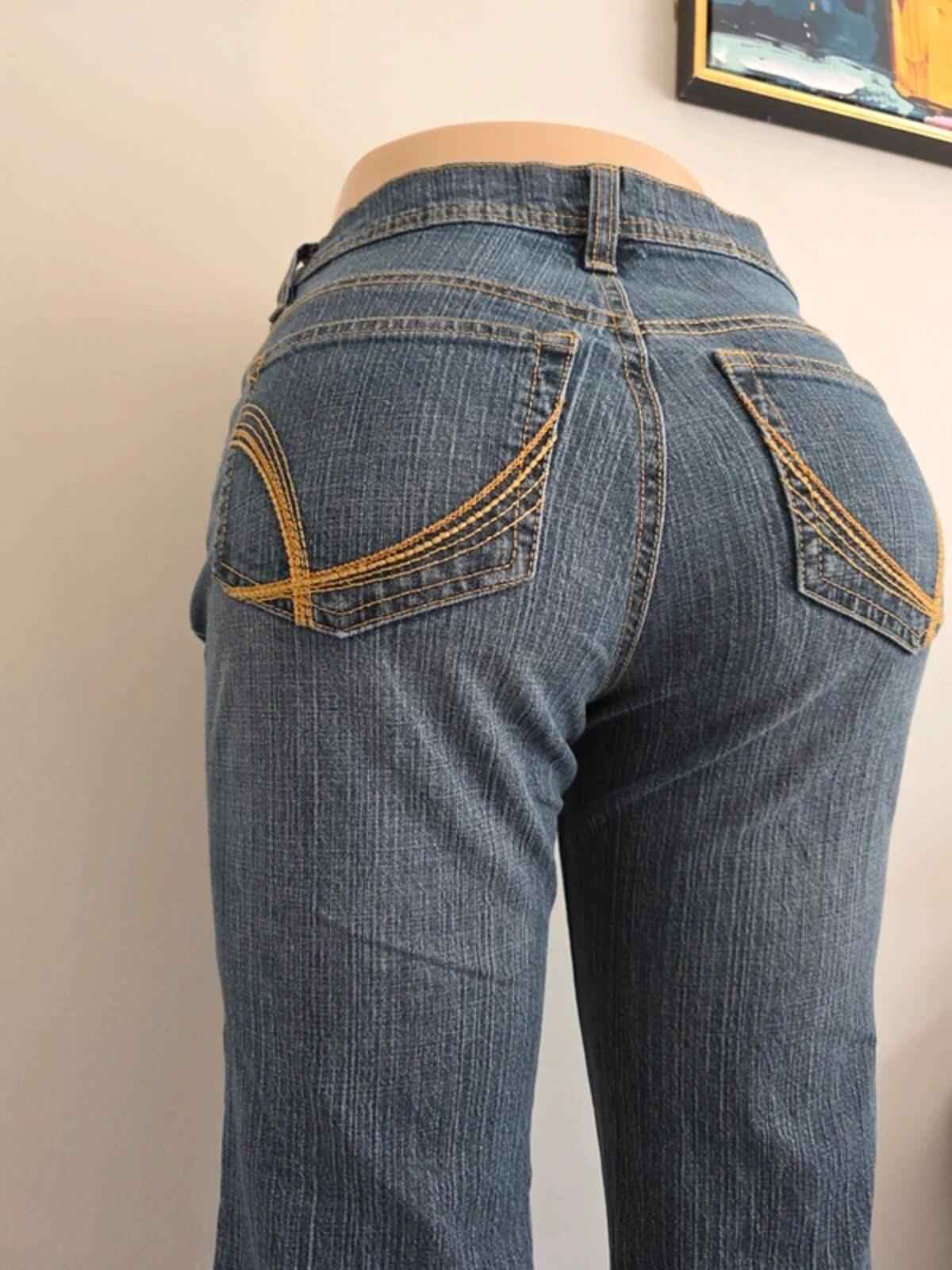Penmans Vintage Y2K Mid Rise Relaxed Bootcut Jeans UK Size 10 Petite