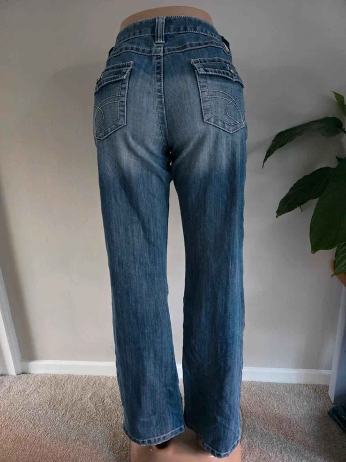 Vintage Y2K INC Mid Rise Bootcut Jeans UK Size 14 Tall