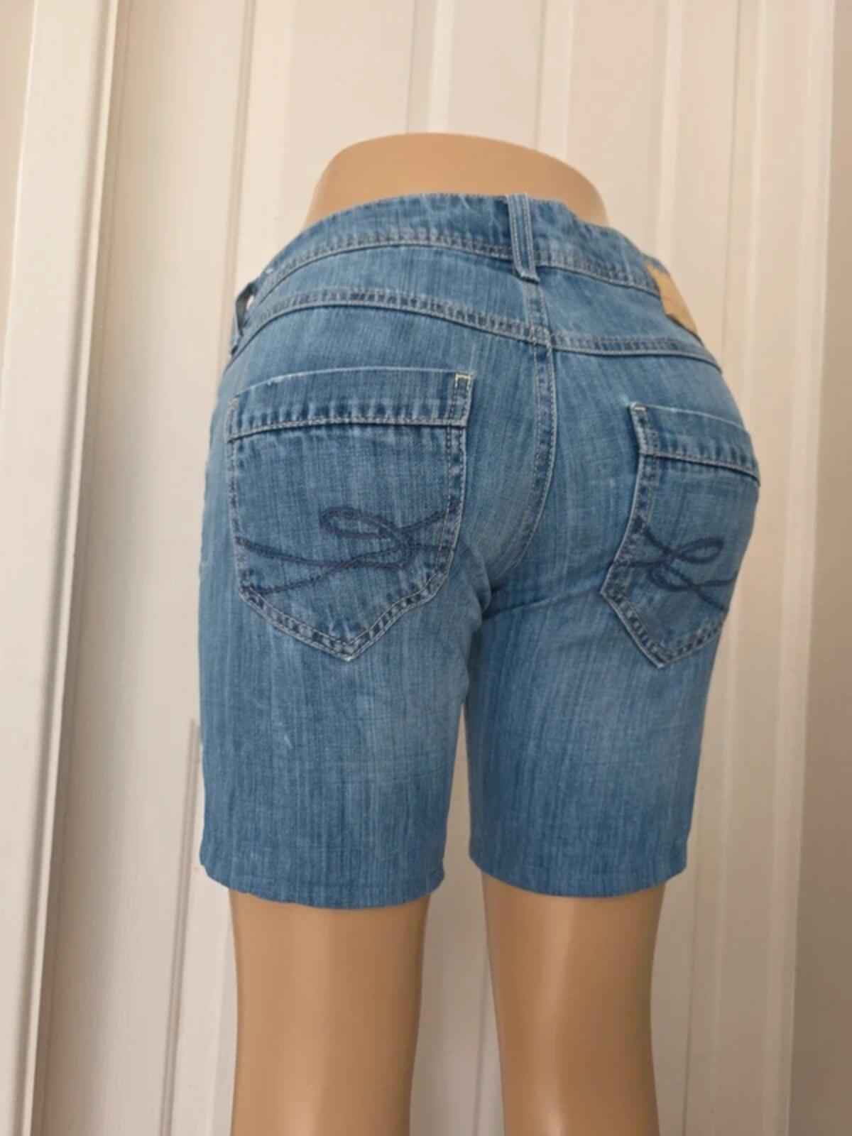 EDC by Esprit Low Rise Denim Shorts UK Size 6/8