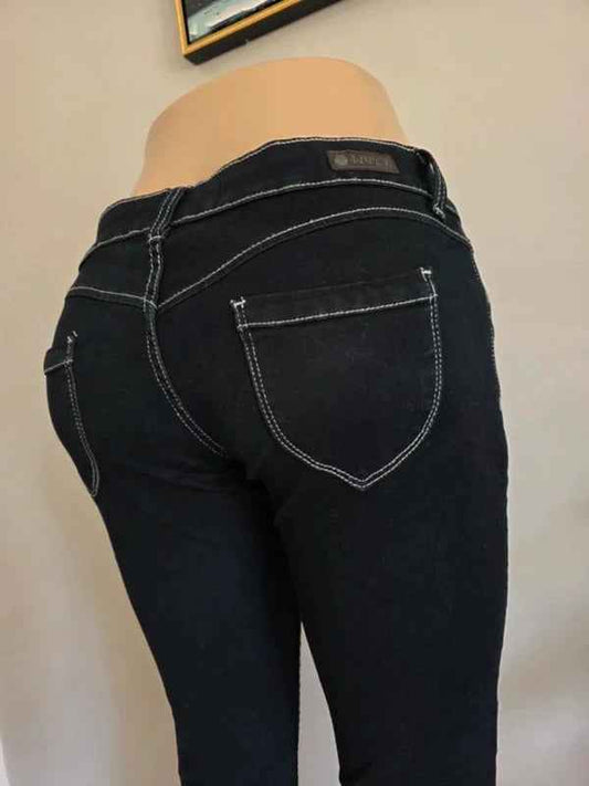 Vintage Y2K Apple Jeans Low Rise Jegging Shorts UK Size 10/12