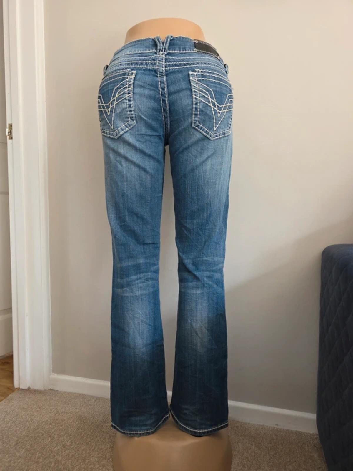 Vigoss Low Rise Bootcut Vintage Y2K Jeans UK Size 10