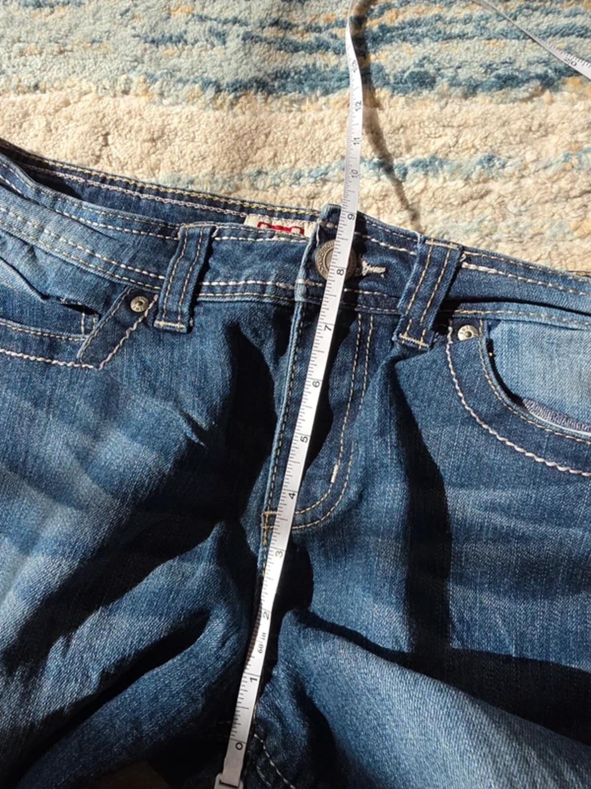 Lei Sophia Mid Rise Flared Vintage Y2K Jeans UK Size 10 Petite