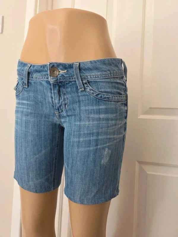 EDC by Esprit Low Rise Denim Shorts UK Size 6/8