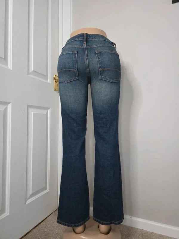 Cat & Jack Mid Rise Bootcut Jeans UK Size 8