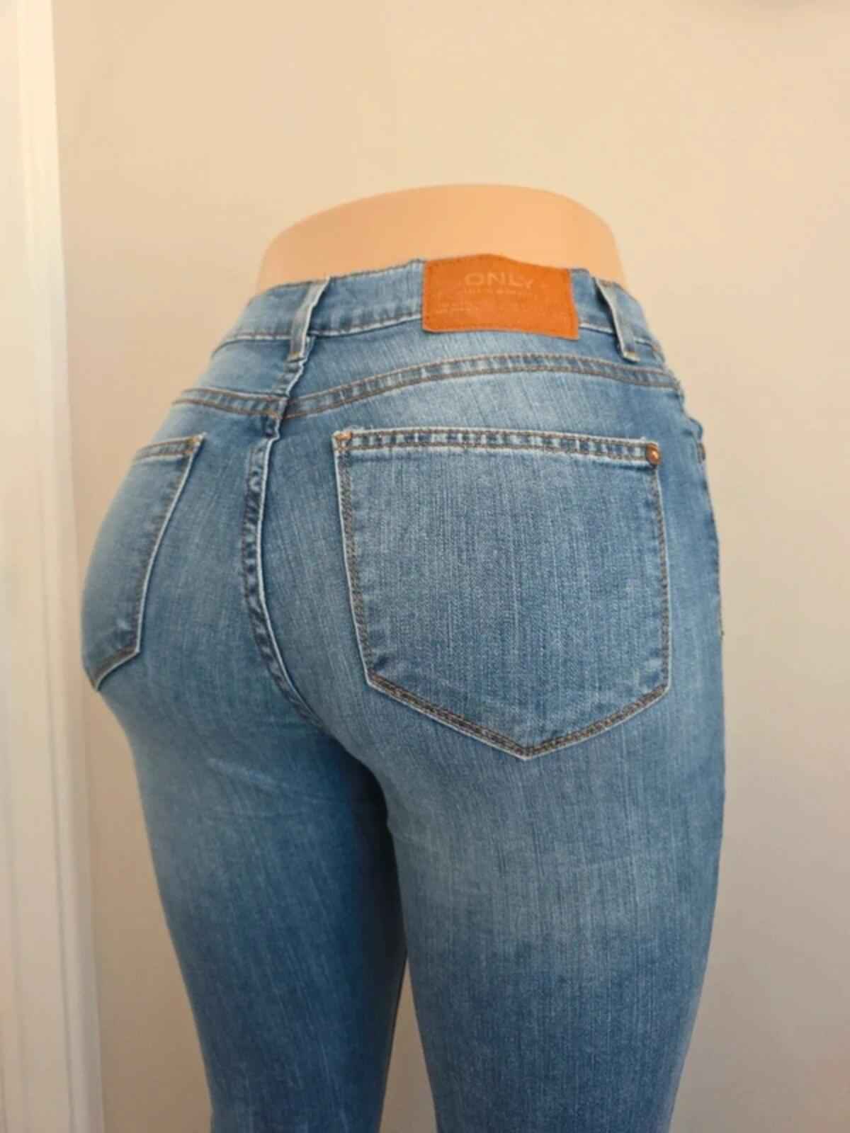 Only Mid Rise Flared Vintage Y2K Jeans UK Size 6