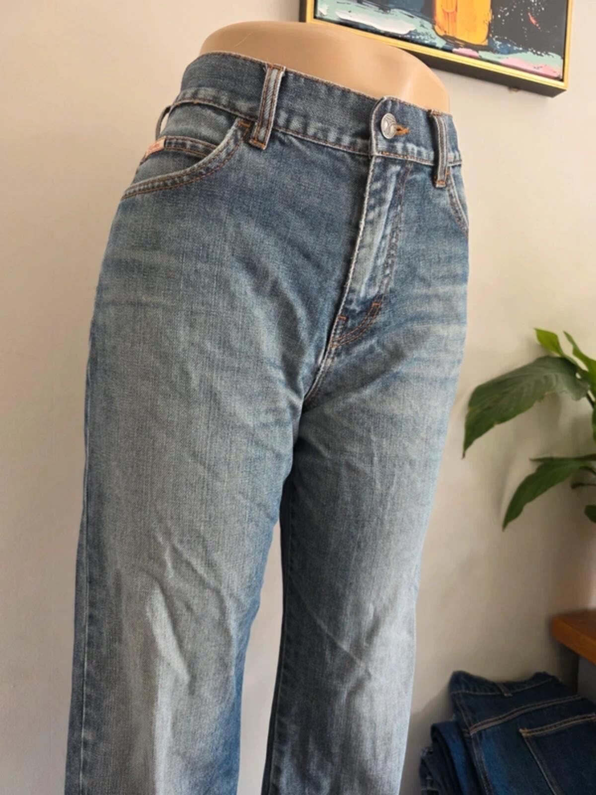 Vintage Y2K Calvin Klein High Rise Baggy Jeans UK Size 12/14