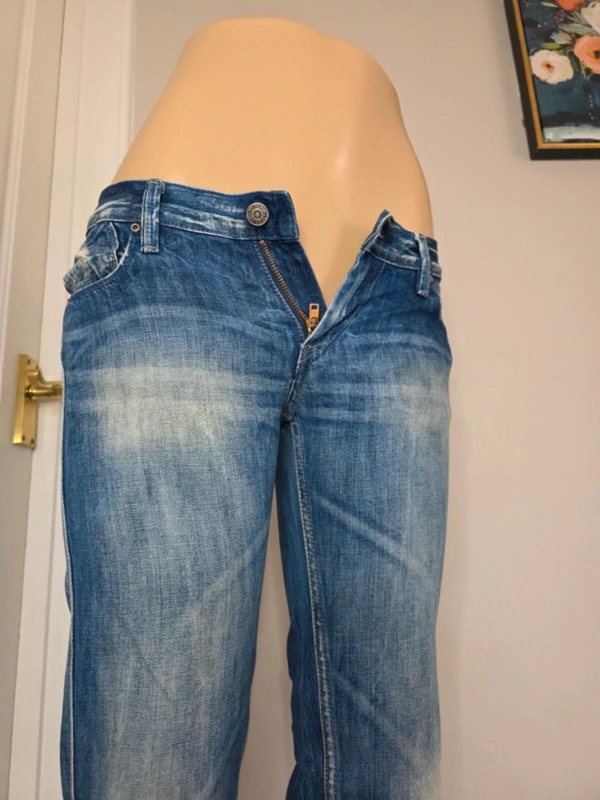 Les Temps Des Cerises Low Rise Straight Vintage Y2K Jeans UK Size 6