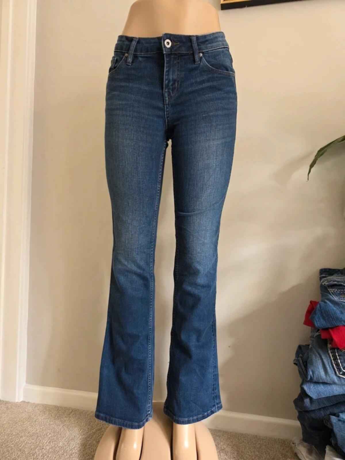 Vintage Y2K Just Jeans Mid Rise Bootcut Jeans UK Size 8