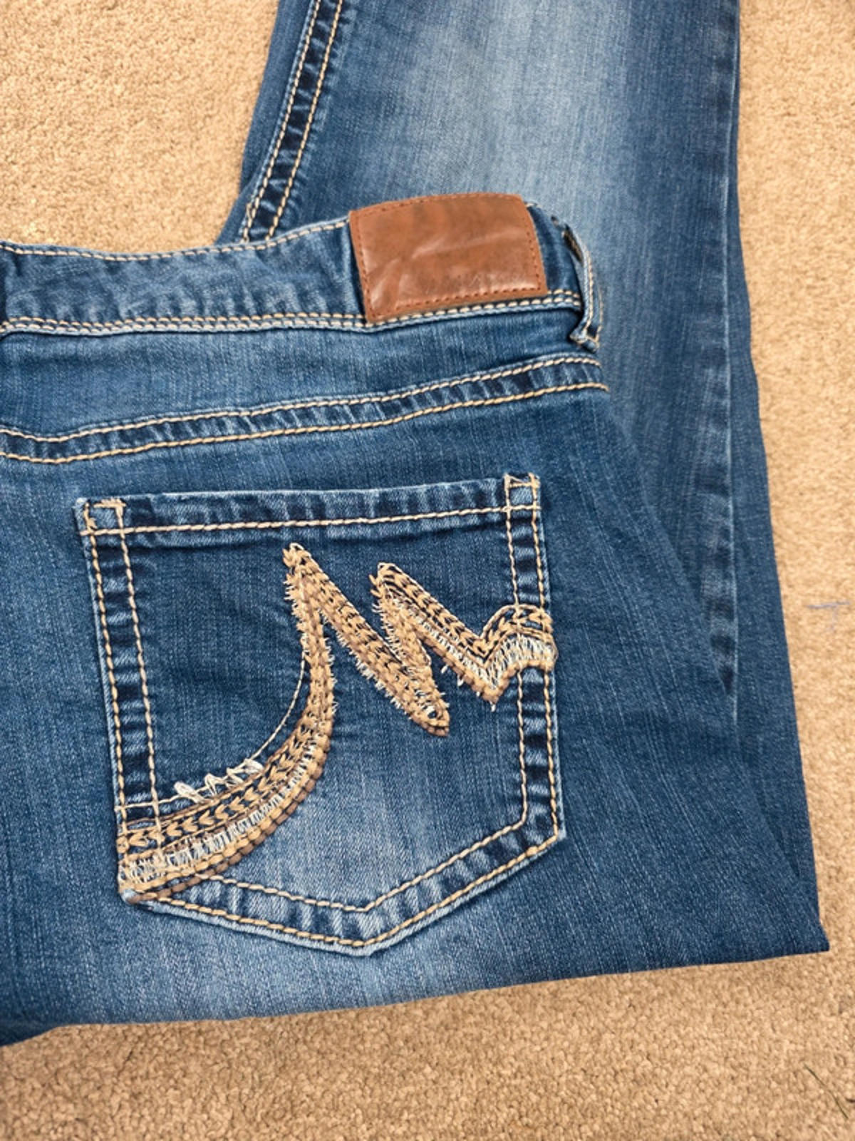 Vintage Y2K Maurice’s Mid Rise Bootcut Jeans UK Size 16