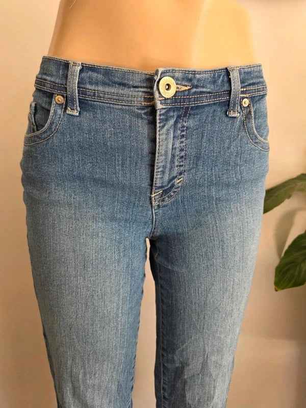 Vintage Y2K Style & Co Mid Rise Capri Jeans UK Size 10