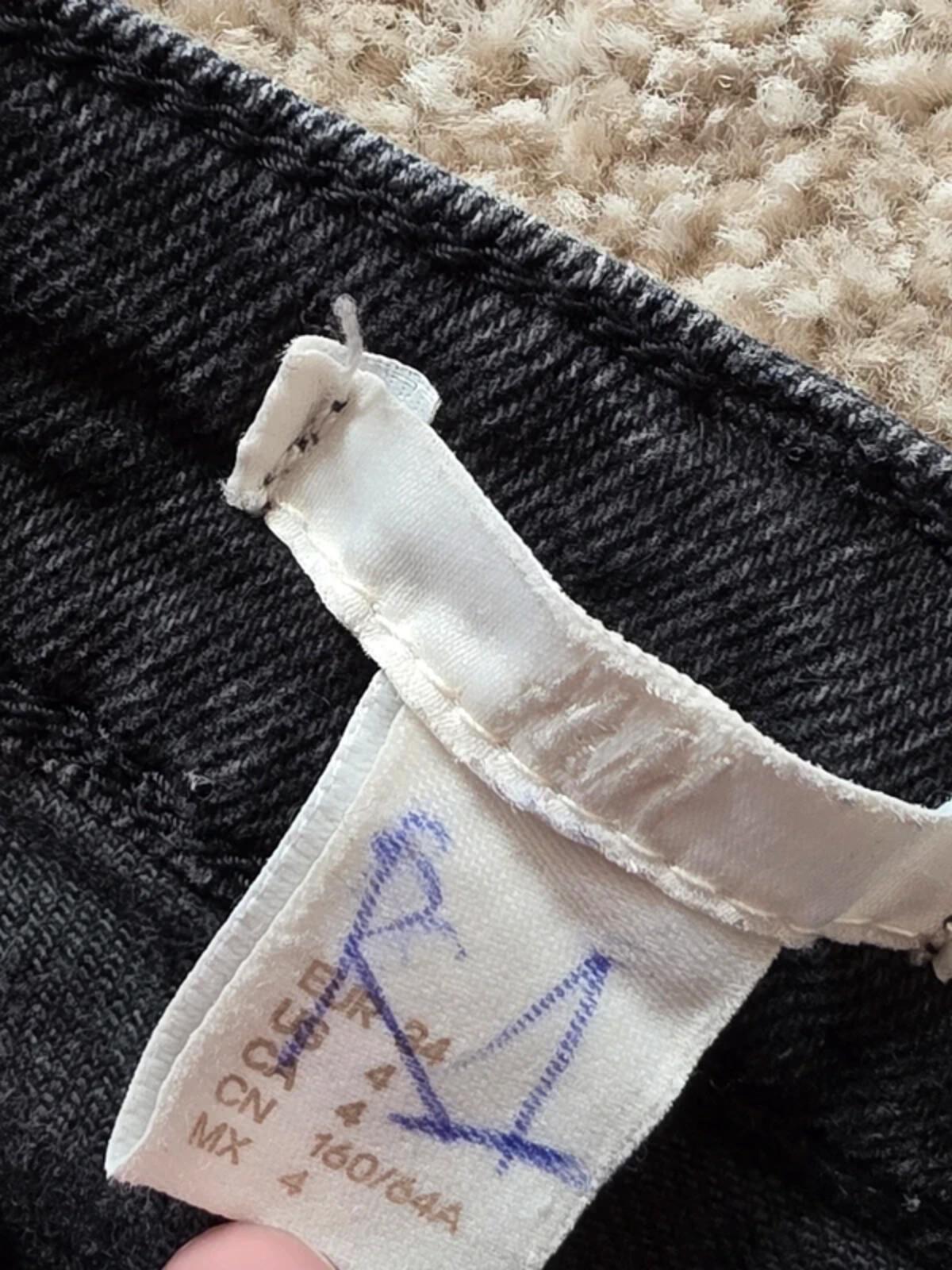 H&M Vintage Y2K High Rise Embroidered Jeans UK Size 6 Petite