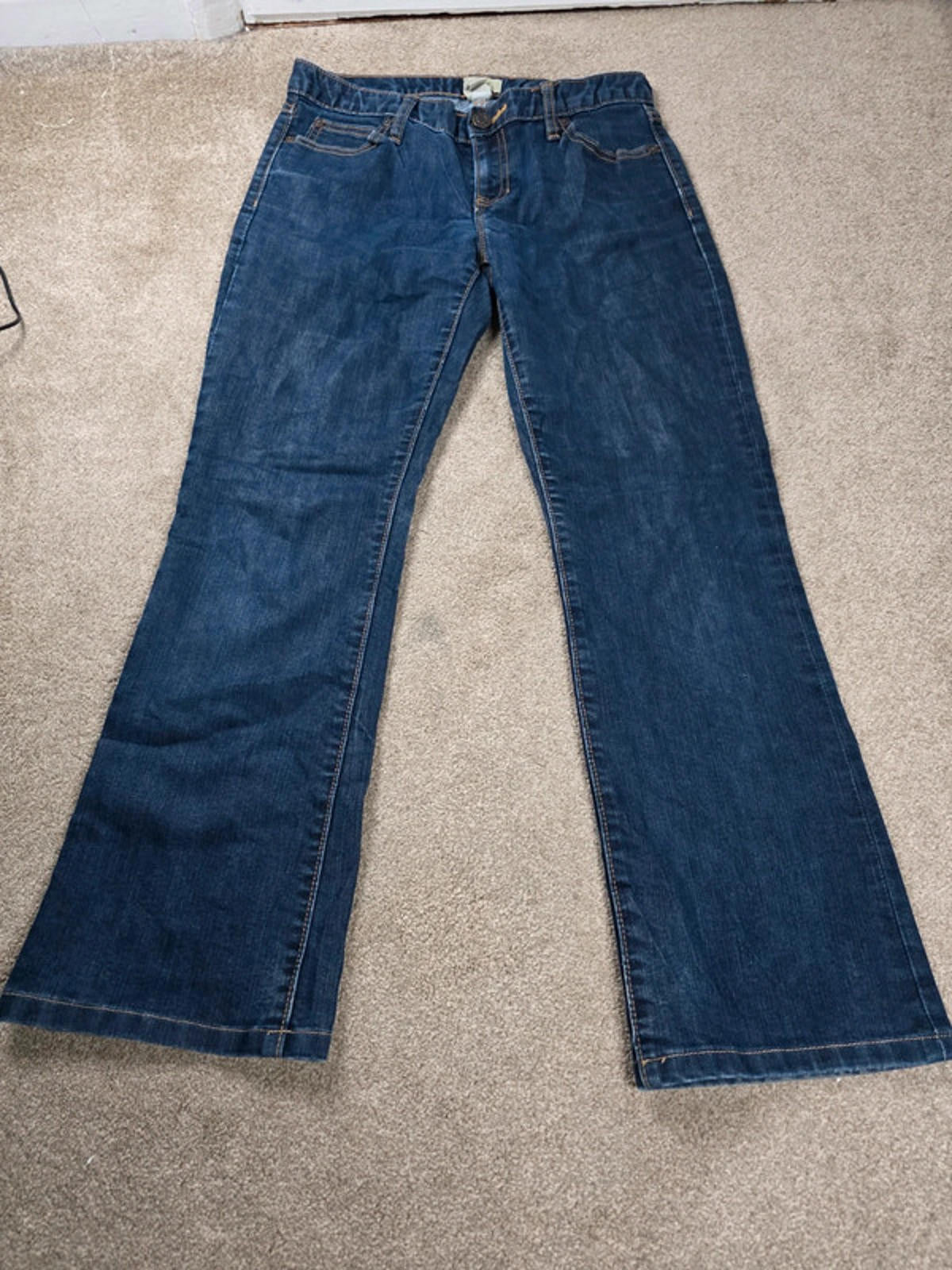 Vintage Y2K GAP Low Rise Bootcut Jeans UK Size 10 Petite