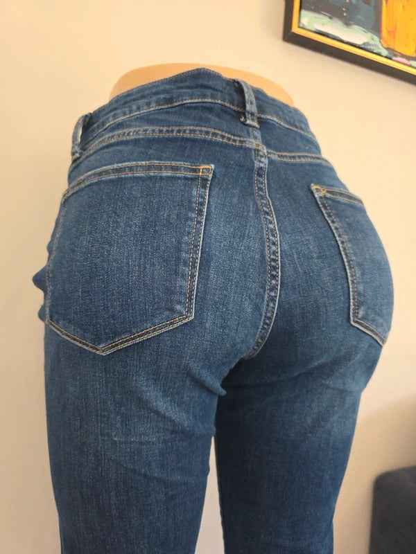 St John's Bay Vintage Y2K High Rise Bootcut Jeans UK Size 10/12
