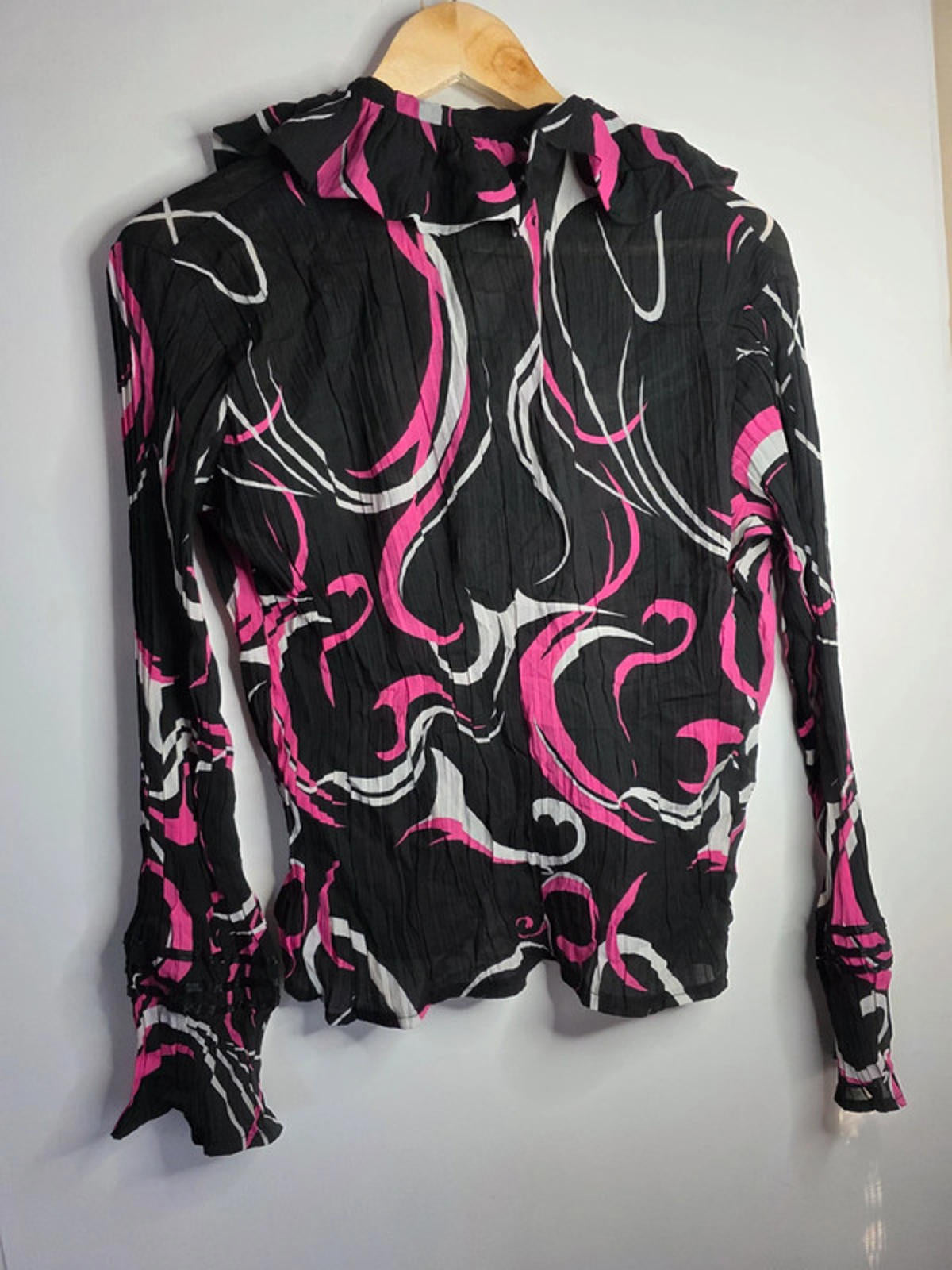 Vintage Y2K Jennifer Lloyd Lace Up Blouse UK size 12/14 x
