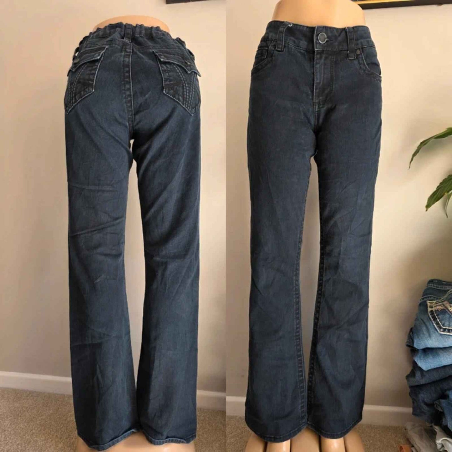 Vintage Y2K Kut From The Kloth Mid Rise Bootcut Jeans UK Size 8/10