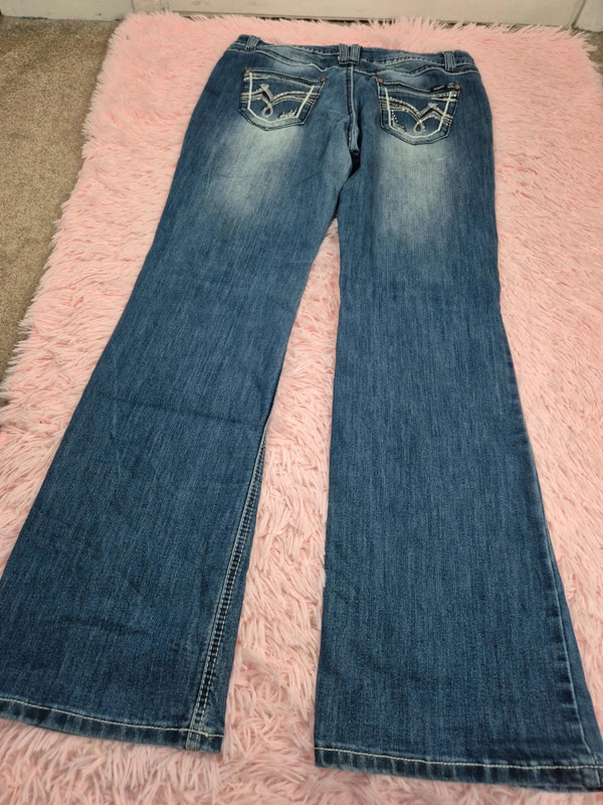Vintage Y2K Angels Mid Rise Bootcut Jeans UK size 14