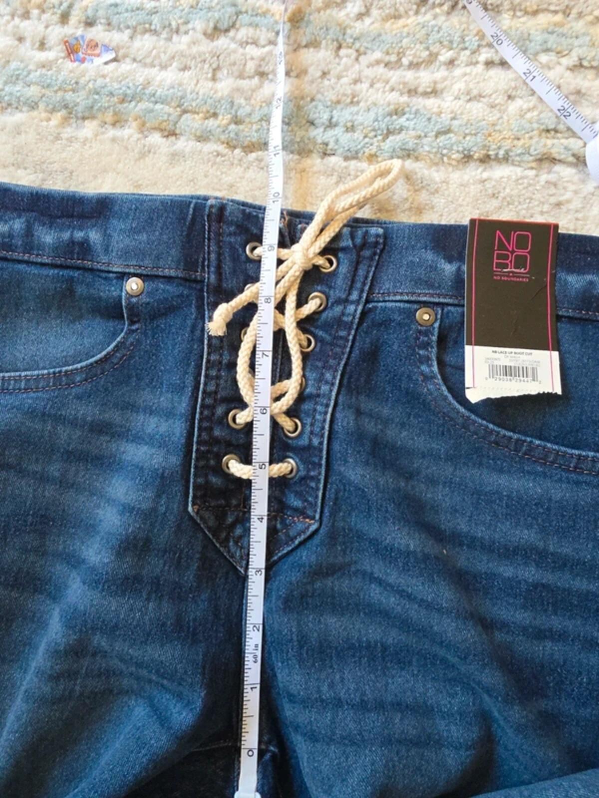 No Boundaries Mid Rise Bootcut Jeans UK Size 10 BNWT