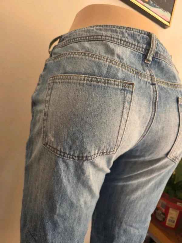 World Jeans International Mid Rise Capri Jeans UK Size 10