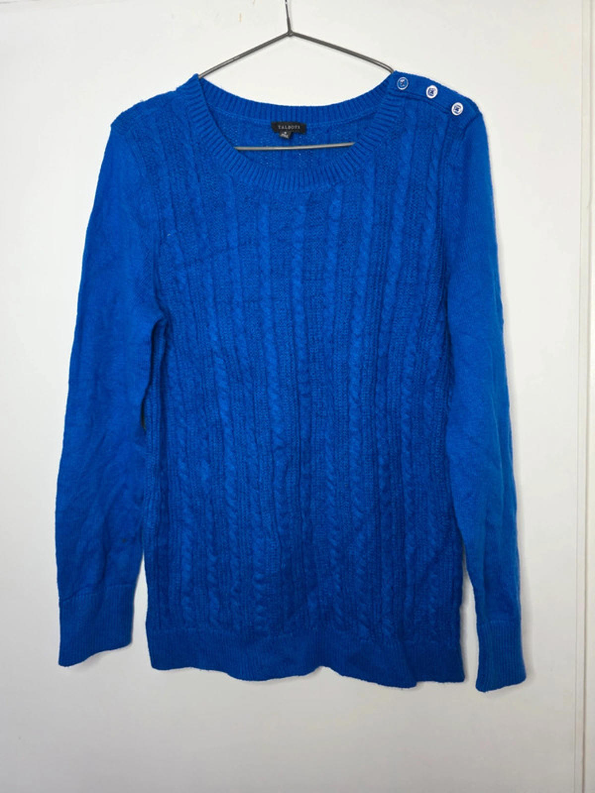 Vintage Y2K Talbots Cable Knit Jumper UK size 12