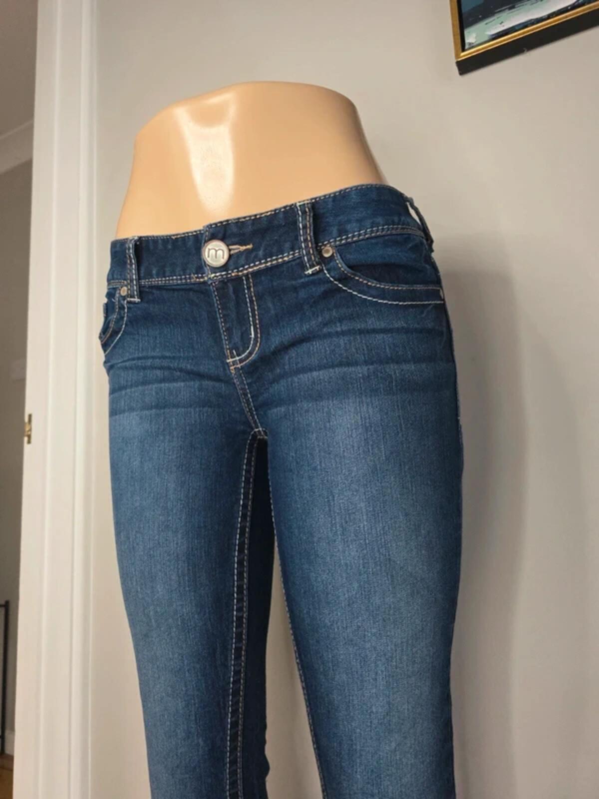 Maurices Low Rise Bootcut Jeans UK Size 8 Petite