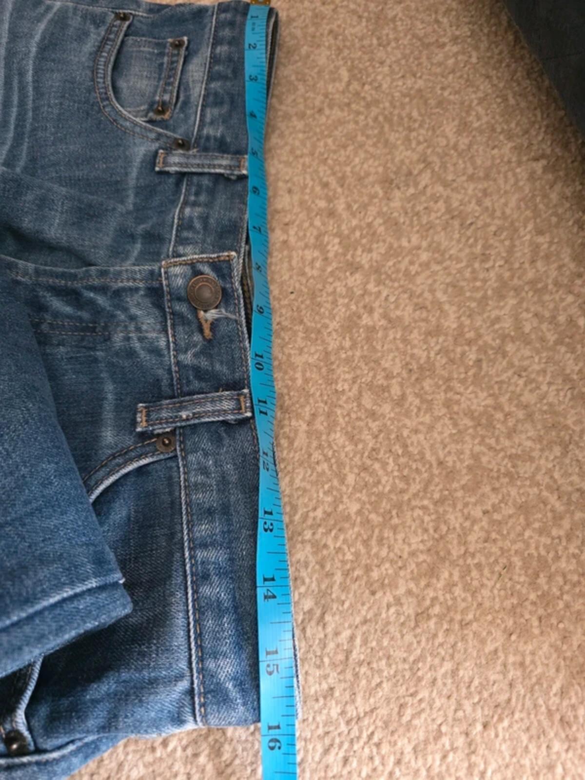 Vintage Y2K American Eagle Mid Rise Wide Leg Jeans UK Size 12