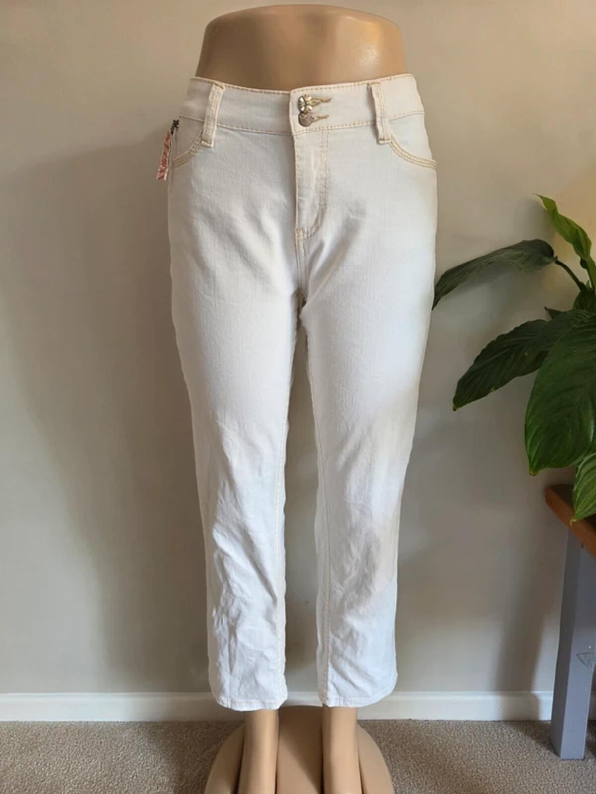 Vintage Y2K Supplies Mid Rise Straight Leg Jeans UK Size 14 Petite