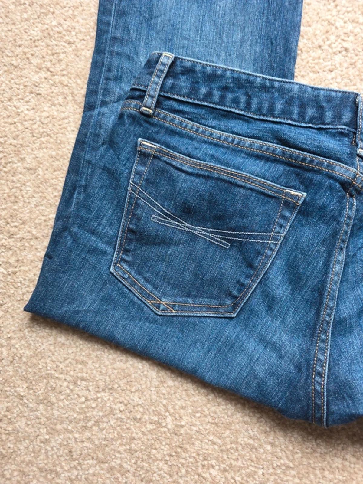 Vintage Y2K GAP Low Rise Bootcut Jeans UK Size 12 Petite
