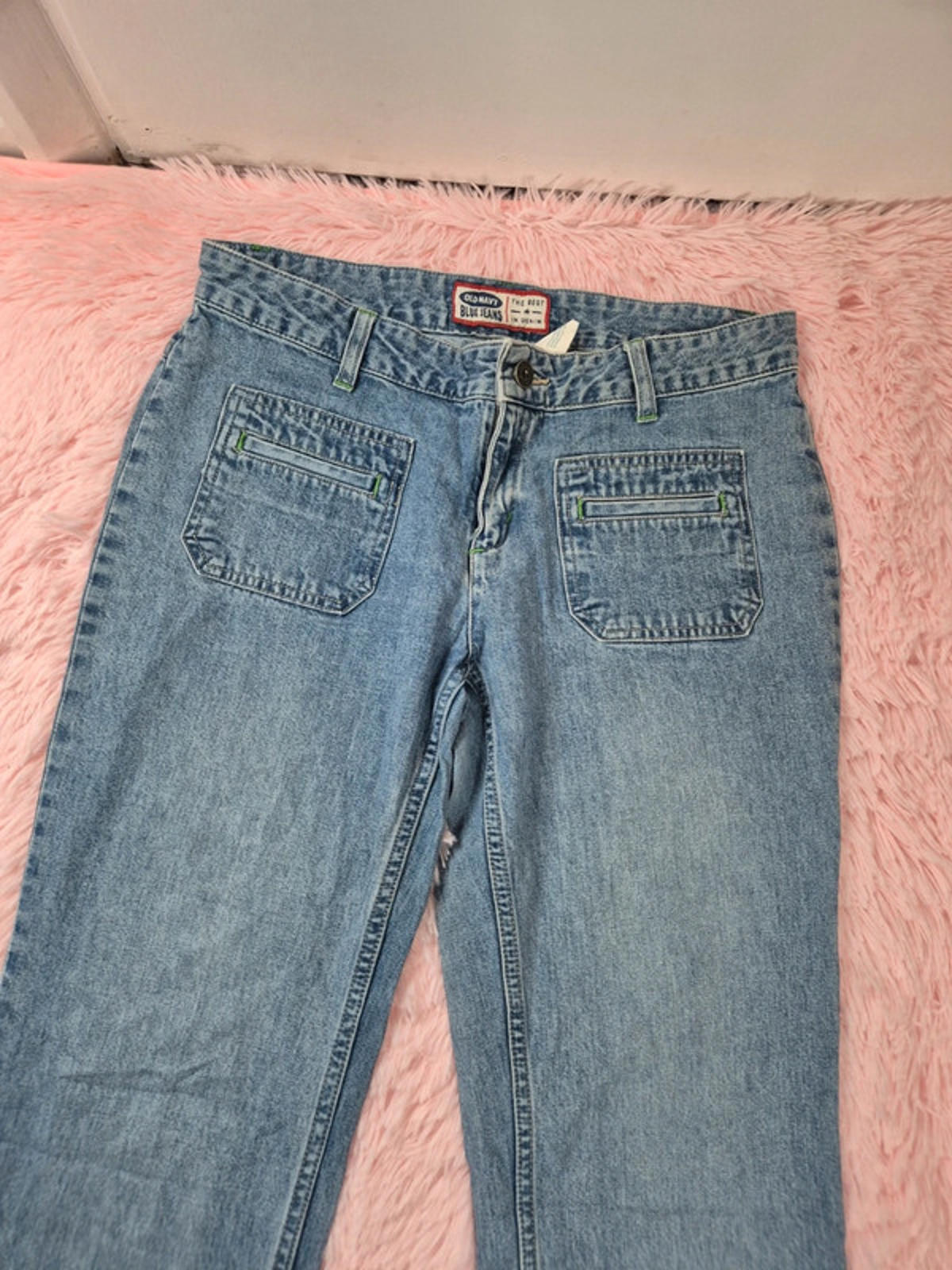Vintage Y2K Old Navy Mid Rise Bootcut Jeans UK Size 12