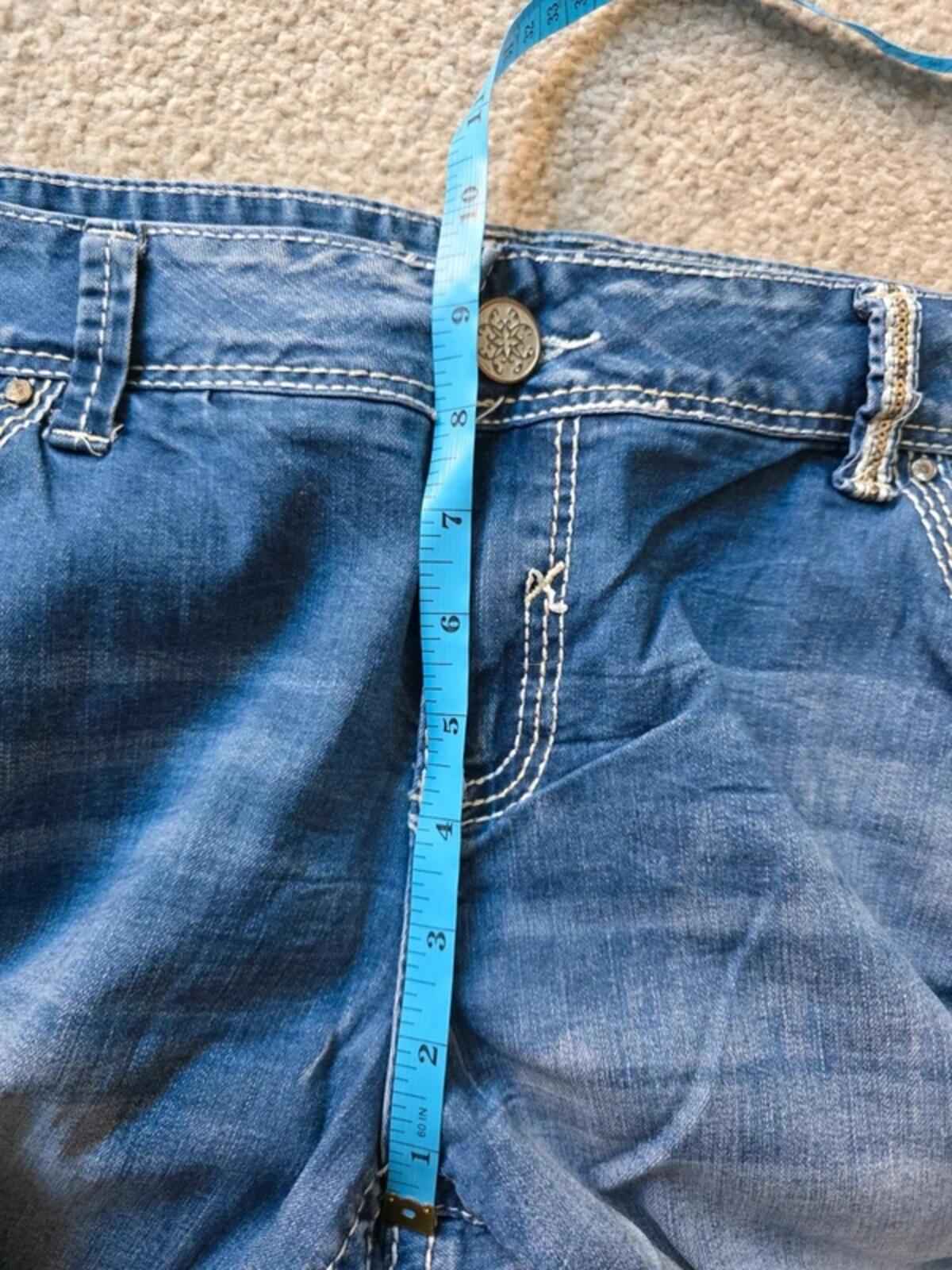Amethyst Jeans Mid Rise Bootcut UK Size 22