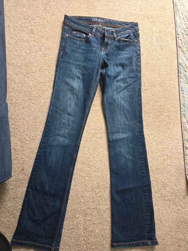 Aeropostale Low Rise Bootcut Vintage Y2K Jeans UK Size 4